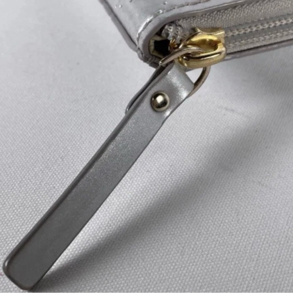 Kate Spade Metro Spade Large Pouch- Silver - Picture 12 of 13